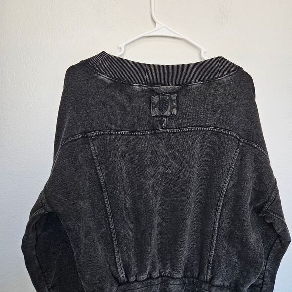 NWOT FP Movement | Intercept Romper Terry Knit Washed Black, Womens Large - Picture 10 of 10